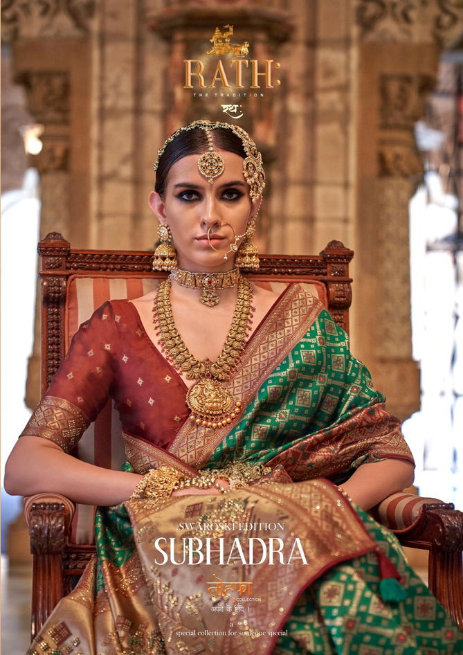 Subhadra By Rath Silk Heavy Wedding Sarees Catalog